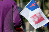 Toronto March For Life Rally And Walk In Toronto, Canada.