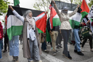 Thousands Rally In Madrid, Spain, Against Gaza Violence And Arms Trade With Israel
