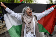 Thousands Rally In Madrid, Spain, Against Gaza Violence And Arms Trade With Israel