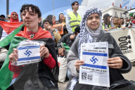 Thousands Rally In Madrid, Spain, Against Gaza Violence And Arms Trade With Israel
