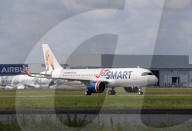 JetSMART A320-271NTaxi Check and RTO in Toulouse