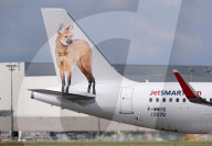 JetSMART A320-271NTaxi Check and RTO in Toulouse