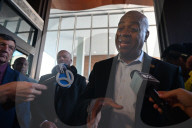 Mayor Of The City Of Newark Ras Baraka Speaks To The Press Pool On His Recent Arrest By ICE At Delaney Hall