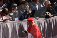 Pope Francis Coffin Transfer To Saint Peter's Square