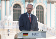 News conference of Ukrainian President and Coalition of Willing leaders in Kyiv