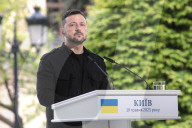 News conference of Ukrainian President and Coalition of Willing leaders in Kyiv