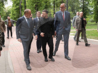 News conference of Ukrainian President and Coalition of Willing leaders in Kyiv