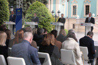 News conference of Ukrainian President and Coalition of Willing leaders in Kyiv