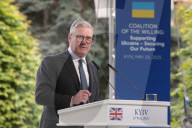 News conference of Ukrainian President and Coalition of Willing leaders in Kyiv
