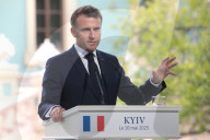 News conference of Ukrainian President and Coalition of Willing leaders in Kyiv