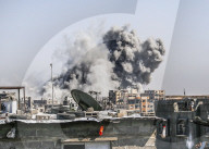 Israel bombs Gaza