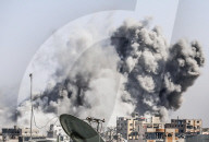 Israel bombs Gaza