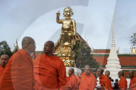 Visakha Bucha Day In Bangkok.