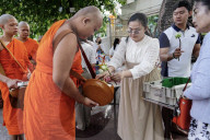 Visakha Bucha Day In Bangkok.