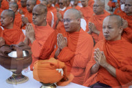 Visakha Bucha Day In Bangkok.