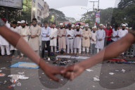 Protest In Dhaka.