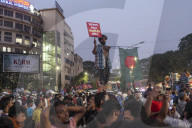 Protest In Dhaka.