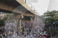 Protest In Dhaka.