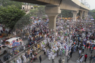 Protest In Dhaka.