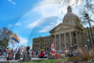 Resistance Rally Held In Edmonton
