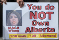 Resistance Rally Held In Edmonton