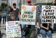 Resistance Rally Held In Edmonton