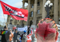 Resistance Rally Held In Edmonton