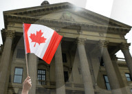 Resistance Rally Held In Edmonton