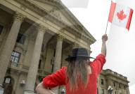 Resistance Rally Held In Edmonton