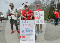 Resistance Rally Held In Edmonton