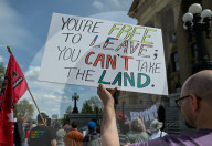 Resistance Rally Held In Edmonton