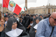 Pope Leo XIV Performs Regina Caeli Prayer In St. Peter's Square