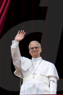 Pope Leo XIV Performs Regina Caeli Prayer In St. Peter's Square