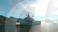 FEATURE - Drop, Ein Konzept für eine 120 Meter lange Luxus-Superyacht