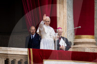Pope Leo XIV Performs Regina Caeli Prayer In St. Peter's Square