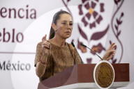 Mexico’s President Claudia Sheinbaum Holds Briefing