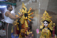 Daily Life In Kolkata, India