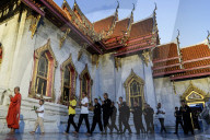 Visakha Bucha Day In Bangkok.