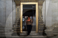 Visakha Bucha Day In Bangkok.