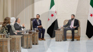 Syrian President al-Shara meets with US delegation