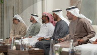 Qatari Emir Al Thani meets with UAE President