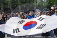 Lee Jae-myung Launches Presidential Campaign At Mass Rally In Central Seoul
