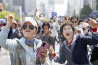 Lee Jae-myung Launches Presidential Campaign At Mass Rally In Central Seoul