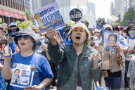 Lee Jae-myung Launches Presidential Campaign At Mass Rally In Central Seoul