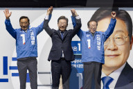 Lee Jae-myung Launches Presidential Campaign At Mass Rally In Central Seoul