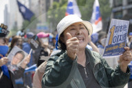 Lee Jae-myung Launches Presidential Campaign At Mass Rally In Central Seoul