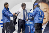 Lee Jae-myung Launches Presidential Campaign At Mass Rally In Central Seoul