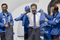 Lee Jae-myung Launches Presidential Campaign At Mass Rally In Central Seoul
