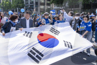 Lee Jae-myung Launches Presidential Campaign At Mass Rally In Central Seoul