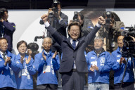 Lee Jae-myung Launches Presidential Campaign At Mass Rally In Central Seoul